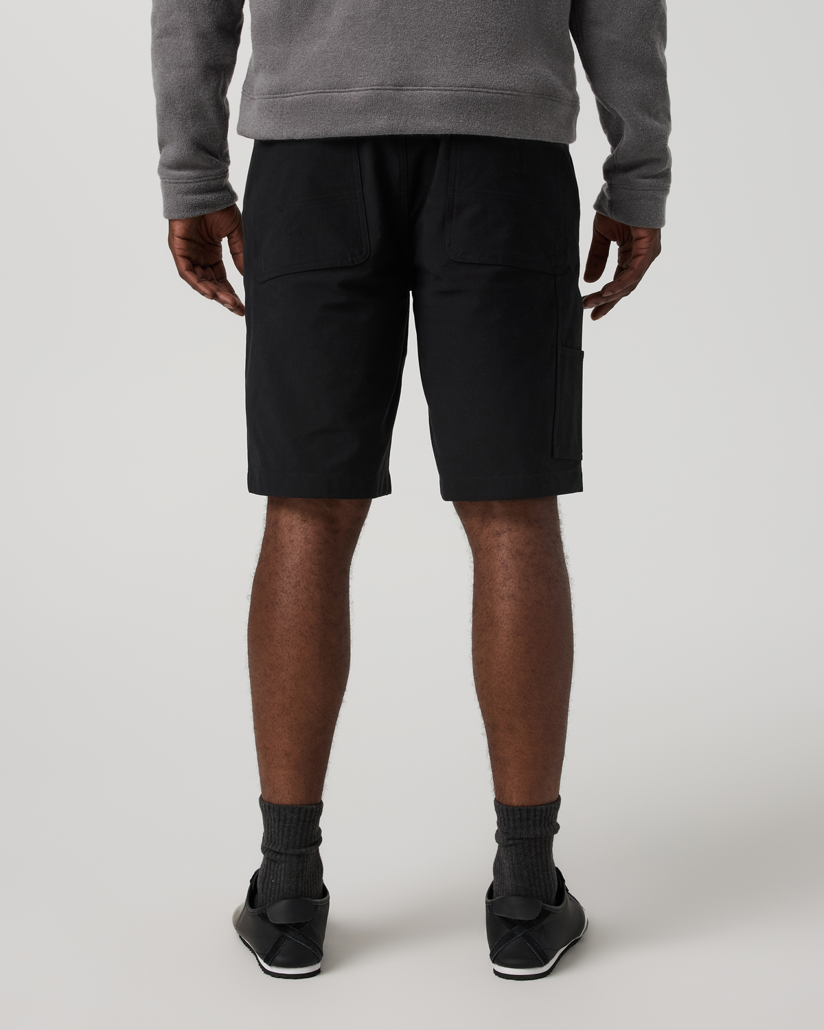 Vuori Meta™ Canvas Carpenter Short 10" | Black