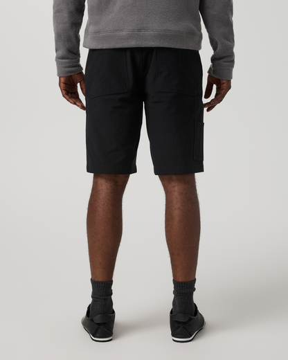 Vuori Meta™ Canvas Carpenter Short 10" | Black