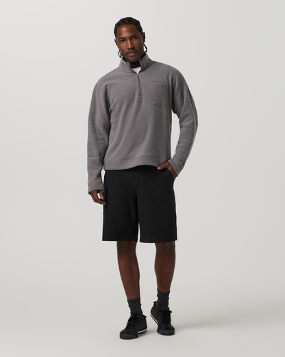 Vuori Meta™ Canvas Carpenter Short 10" | Black