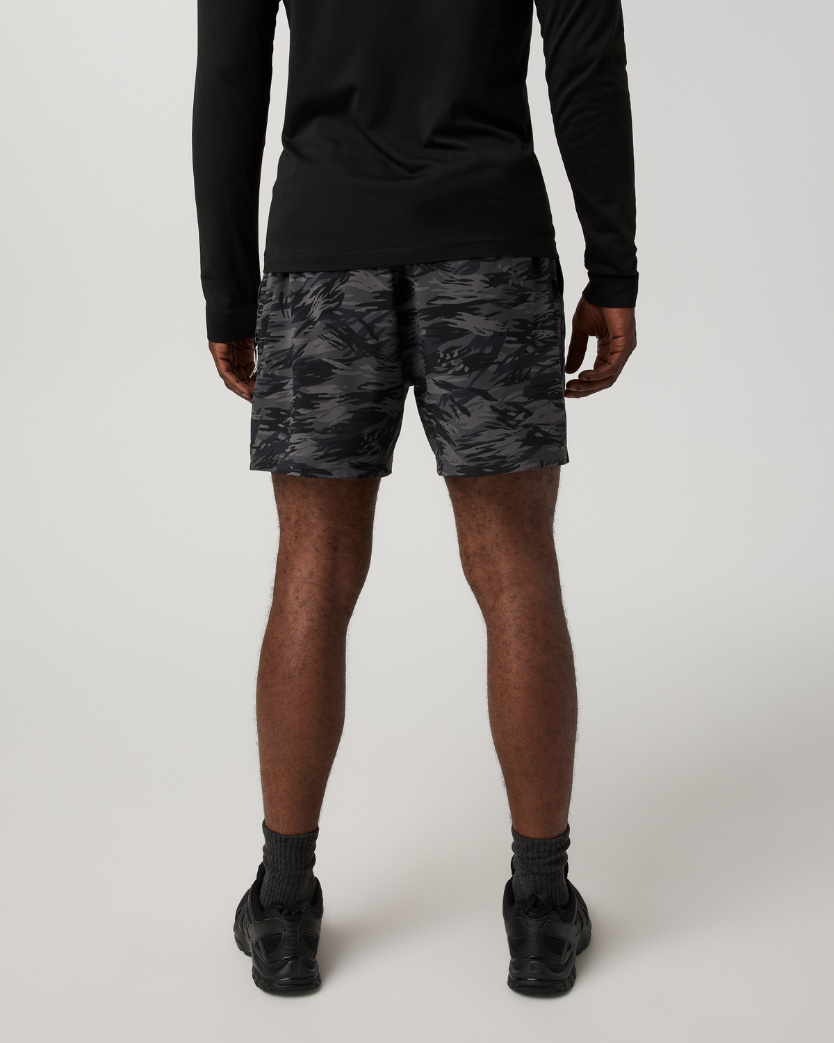 Banks Session Short Unlined 5" | Black Riptide Camo