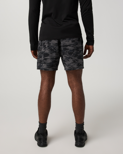 Banks Session Short Unlined 5" | Black Riptide Camo
