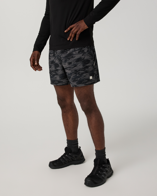 Banks Session Short Unlined 5" | Black Riptide Camo