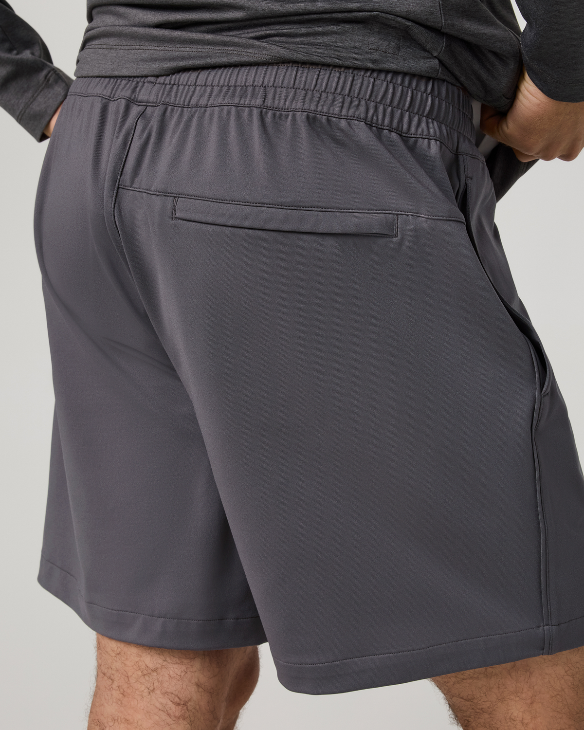 Sunday Track Short 6" | Gull Grey
