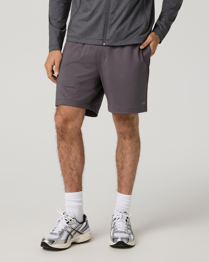 Sunday Track Short 6" | Gull Grey
