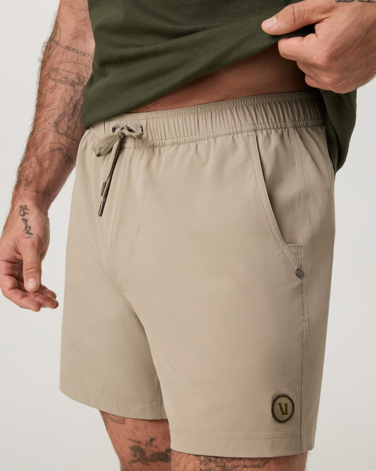 Kore Short Lined 5" | Biscotti Tonal