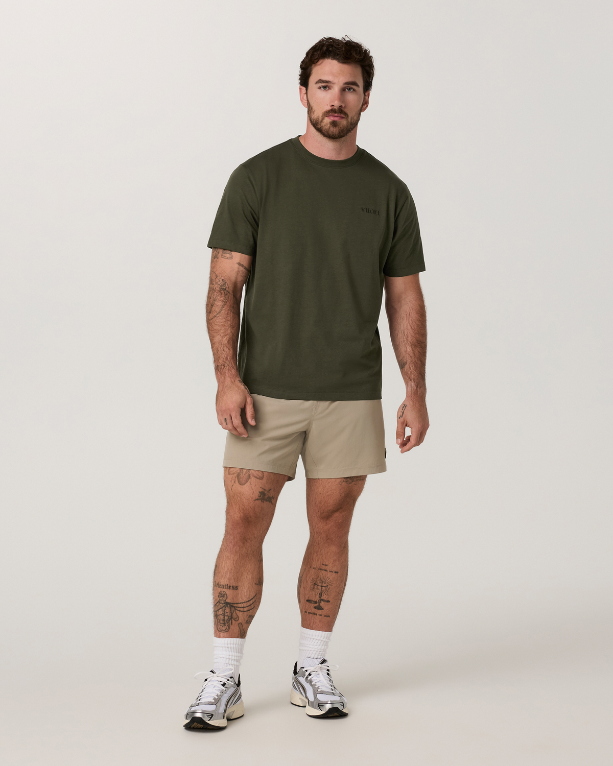 Kore Short Lined 5" | Biscotti Tonal