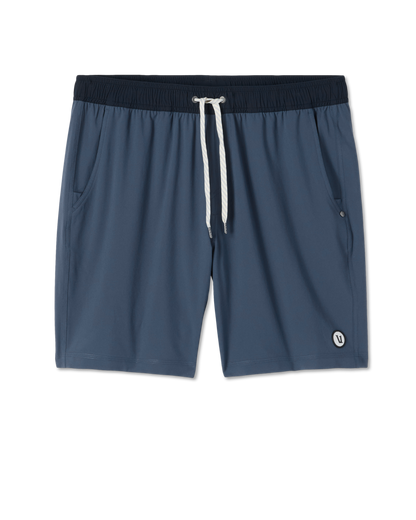 Kore Short Unlined 7" | Bay Blue/Ink
