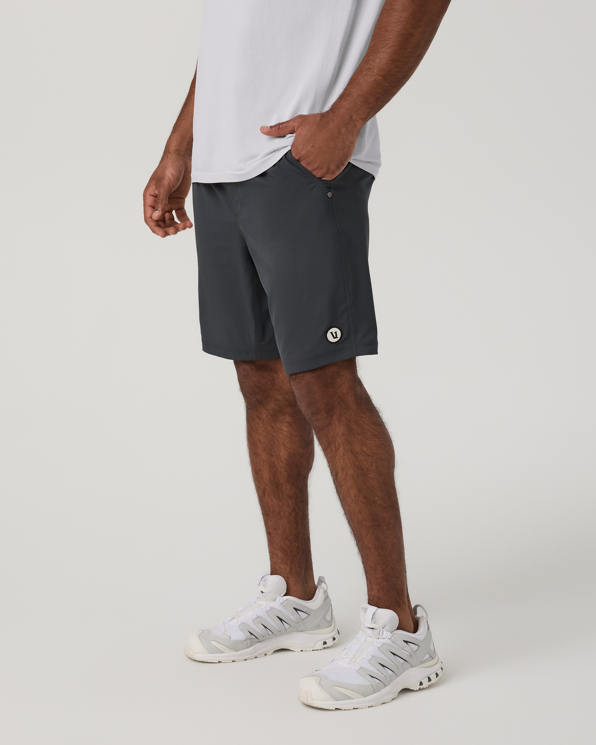 Kore Short Lined 9" | Charcoal