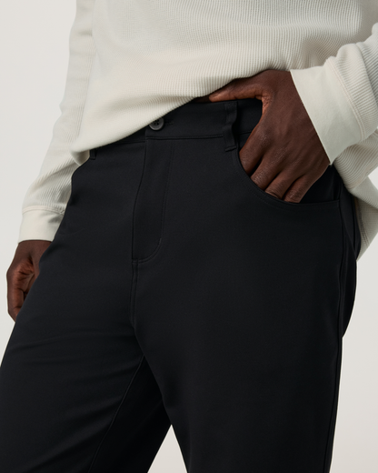Vuori Meta™ Twill Pant Classic Fit 32" | Black