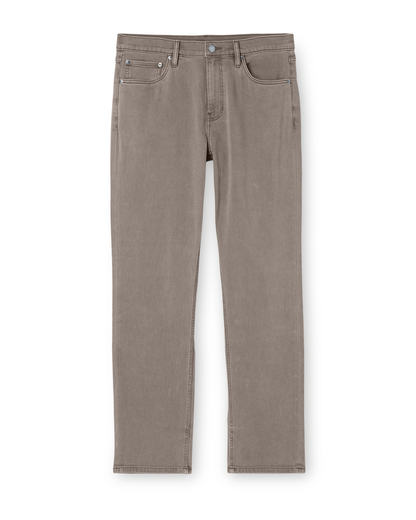 Benton Stretch Twill Pant Athletic Slim Fit 30" | Smokey Taupe