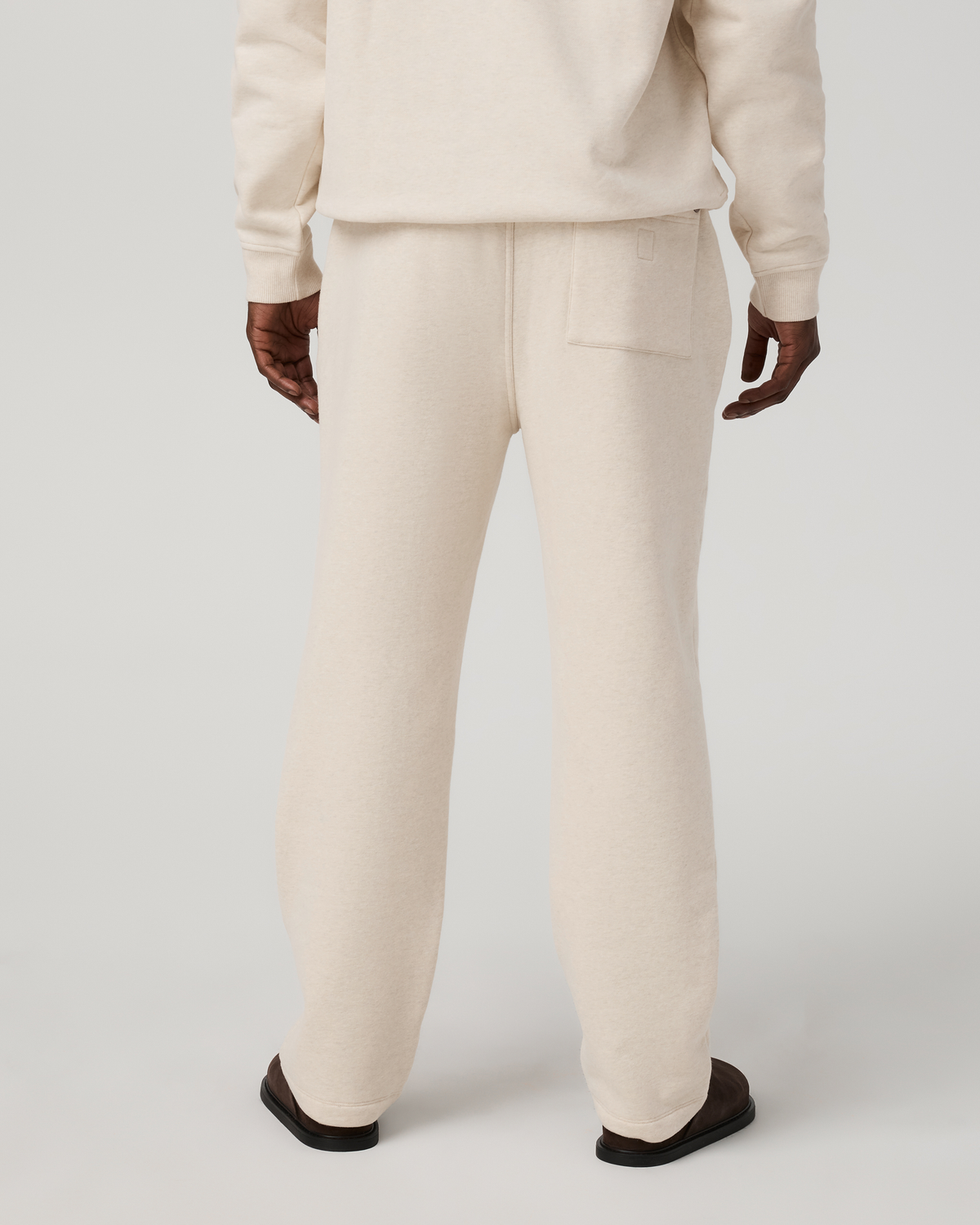 Seaside Straight Leg Sweatpant 30" | Buttermilk Heather