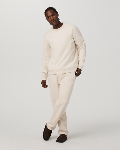 Seaside Straight Leg Sweatpant 30" | Buttermilk Heather
