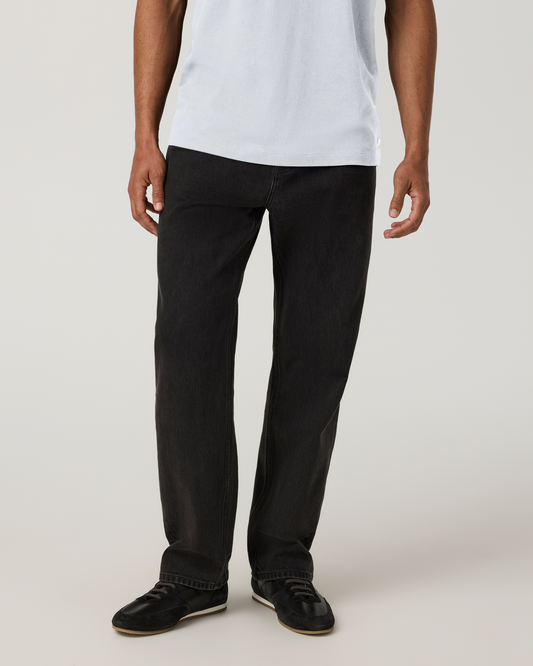 Vuori Vintage Jean Relaxed Fit 30" | Black Wash Denim
