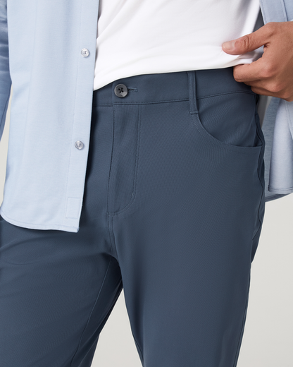 Vuori Meta™ Pant Athletic Slim Fit 32" | Bay Blue