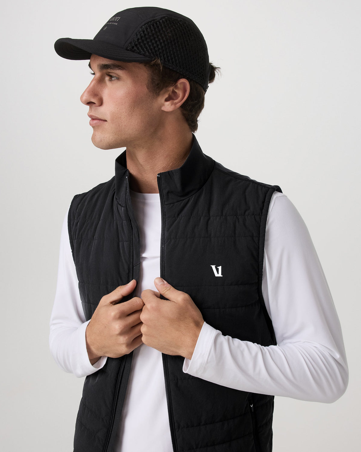 Sunday Insulated Hybrid Vest | Black