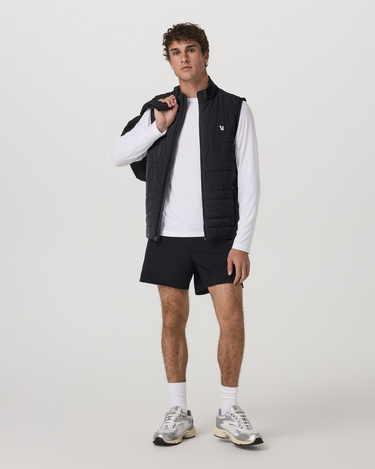 Sunday Insulated Hybrid Vest | Black