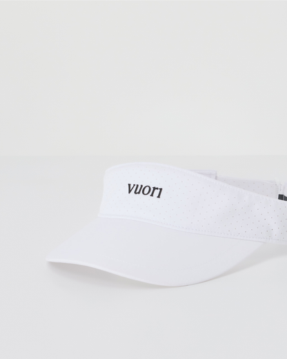 Backspin Visor | White