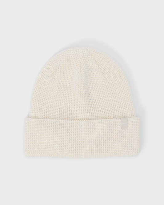 Alpine Waffle Beanie 2.0 | Bone