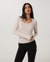 Ecru Heather Tonal