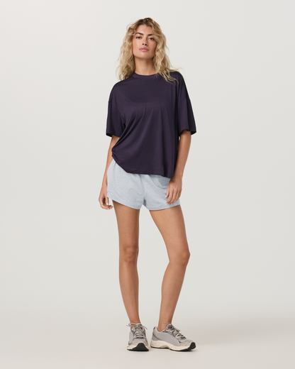 Energy Tee Long | Velvet Violet Heather
