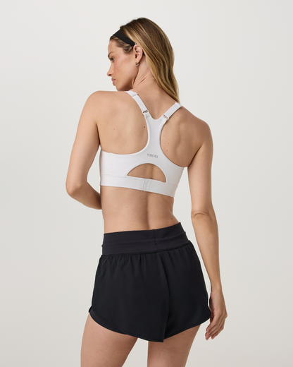V1 High Support Bra | White