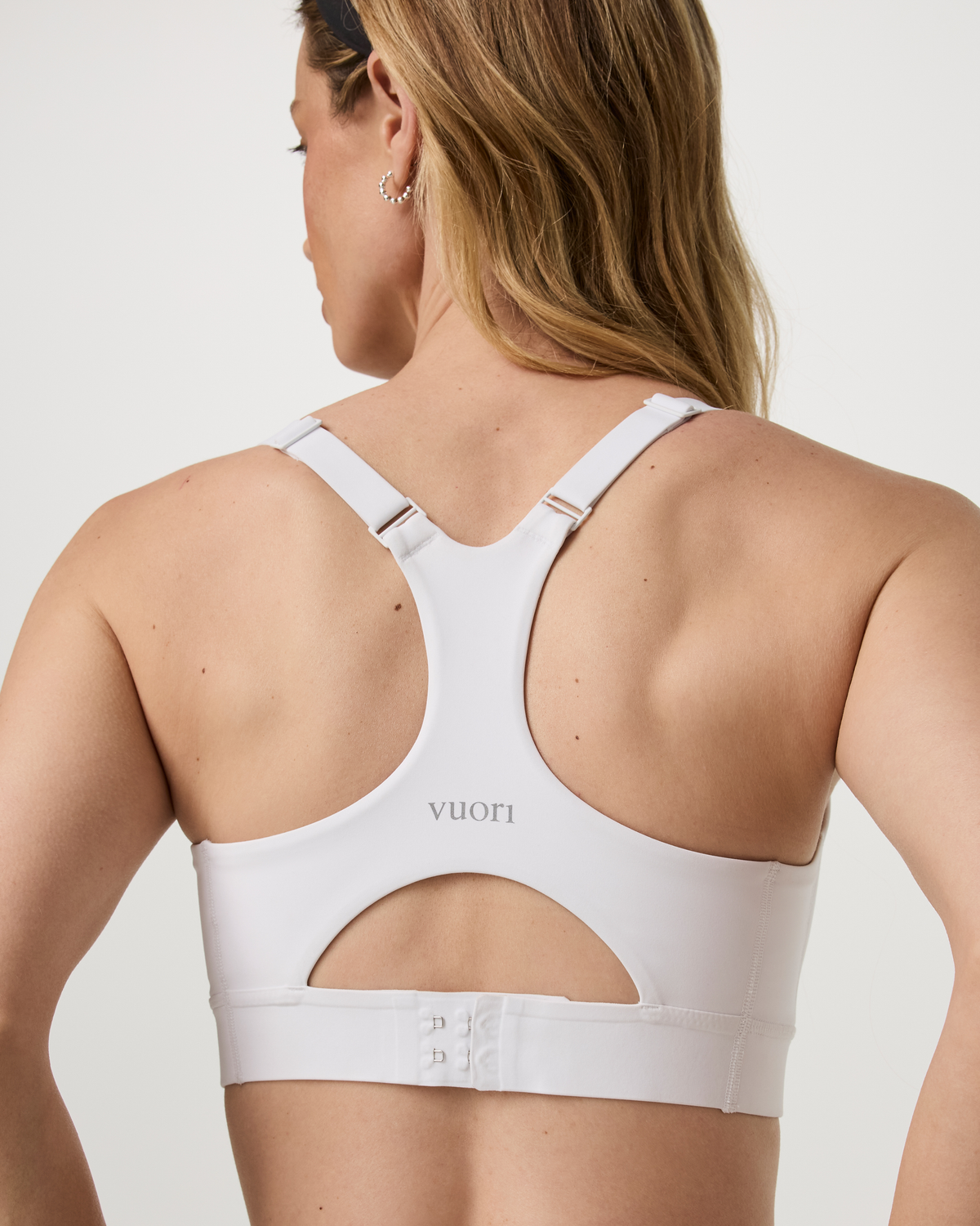 V1 High Support Bra | White