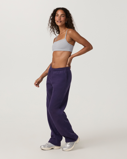 Elevation Square Neck Bra | Light Heather Grey