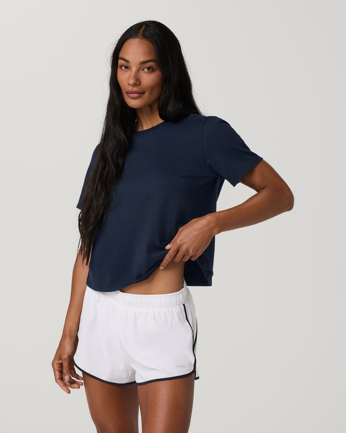 Short Sleeve Heavyweight Cotton Relaxed Tee | Ink