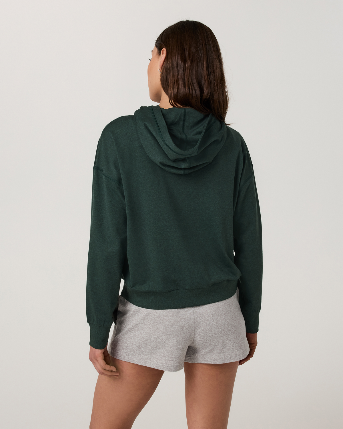 Halo Modern Pullover Hoodie | Hemlock Heather
