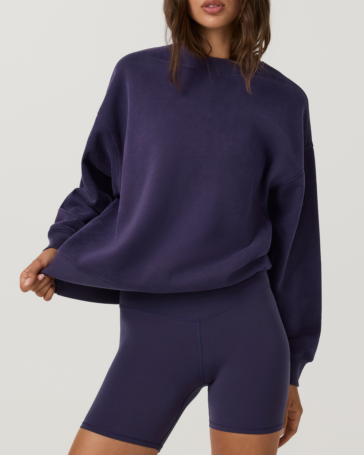 Restore Oversized Crew | Velvet Violet