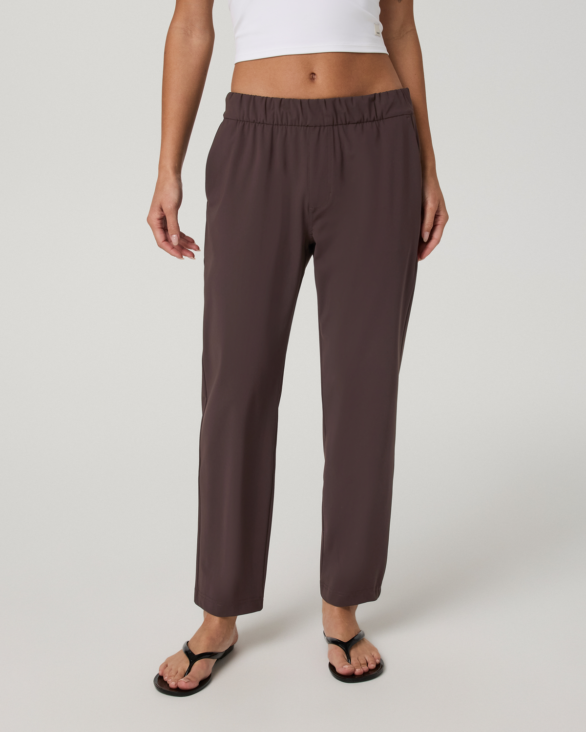 Miles Ankle Pant | French Roast