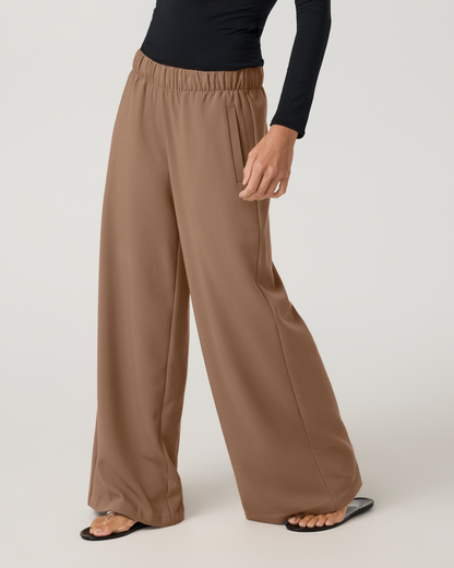 Sander Elastic Waist Trouser | Dark Trench