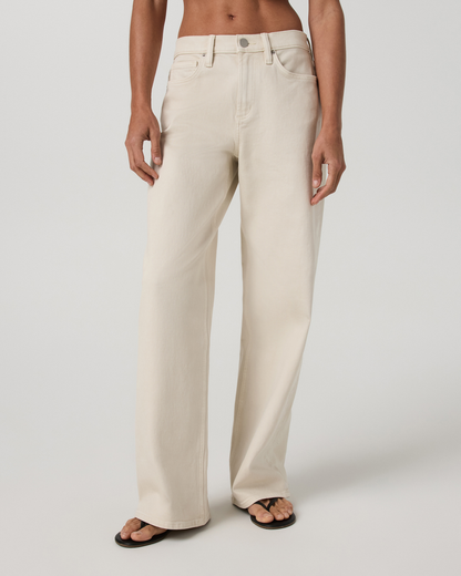 Women's Vuori Vintage Wideleg Jean 30" | Bone Denim