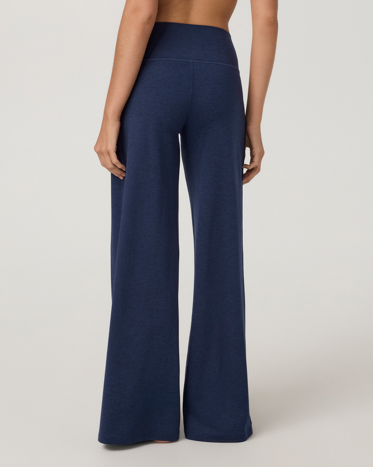 Halo Easy Wideleg Pant | Blue Coast Heather
