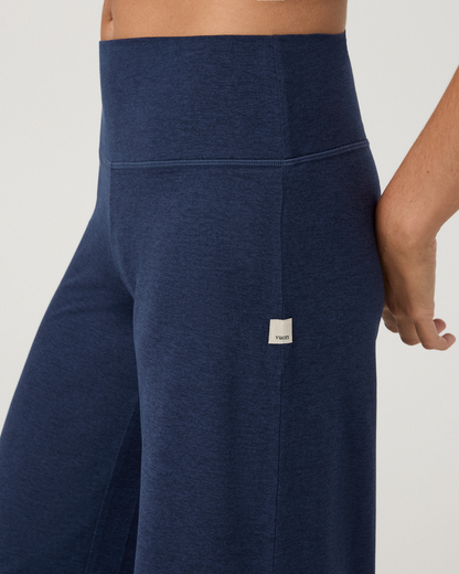 Halo Easy Wideleg Pant | Blue Coast Heather