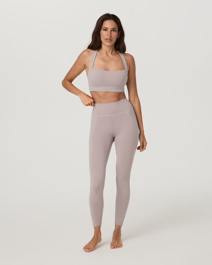 Vuori AllTheFeels™ Linework Legging | Soft Pewter