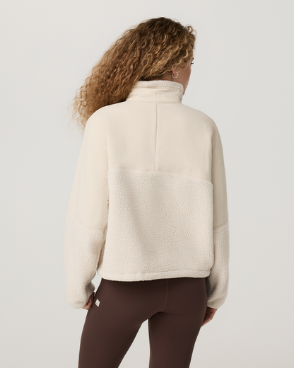 Alpine Half Zip | Bone